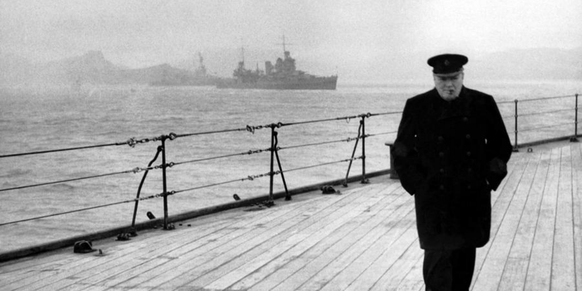 What did winston churchill do picture